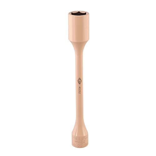 Image of AFF Torque Limited Socket, 1 /2 inch Drive, 22mm, 95 ft /lbs, Salmon, 40252