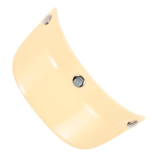 PRETYZOOM Visor Protective Visor Replacement for Half Helmets Durable Accessory for Cyclists Unisex Design Versatile Compatibility