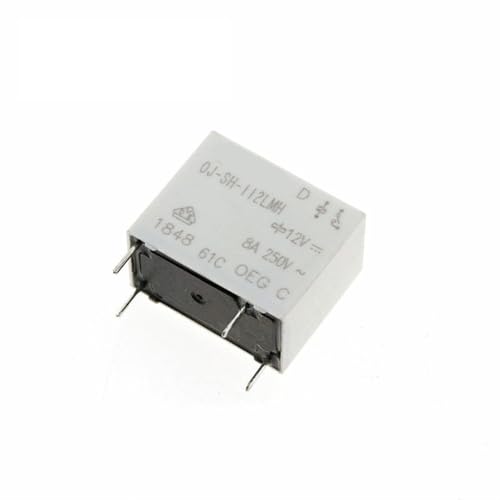 Relé OJ-SH-112LMH de 12VDC para reparar placas de electrodomésticos de 8A