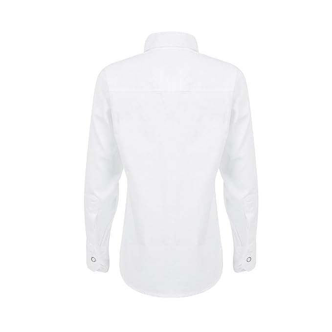 Image of AMBIKA STORES & READYMADES School Uniform for kids | Formal Uniform Shirts for Boys /Girls | Readymade Stitched Shirt for Students