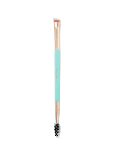 SWEED - Duo Brow and Liner Brush | Hand-Crafted, Synthetic Bristles | Vegan, Cruelty-Free, Clean Beauty