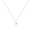 Silver Single Pearl Necklace-1PCS