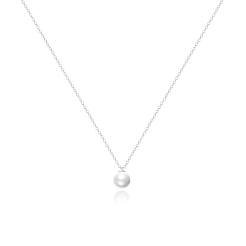Image of Zeffy Gold Pearl Necklace for Women, Dainty 14K Gold /Silve Plated Layered Pearl Choker Pearl Earrings Pearl Bracelets Wedding Trendy Gold Jewelry Set for Women Gifts