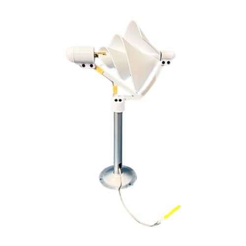 Generic Petit Générateur éolien Permanent 10 W, Kit éducatif à Monter Soi-même, Cadeaux, Petit Projet de Construction, Axe Vertical