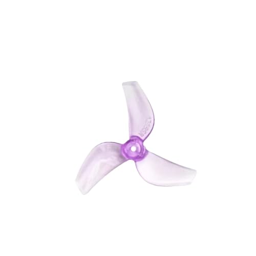 12 �y�A (12CW + 12CCW) �AGemfan �ƌ݊����A1219S 31 �~�����[�g�� 3 �u���[�h���y�ʃv���y�� FPV Tinywhoop �}�C�N�� �h���[�� 0702 29000KV DIY �p�[�c(12Pairs Purple 1mm)