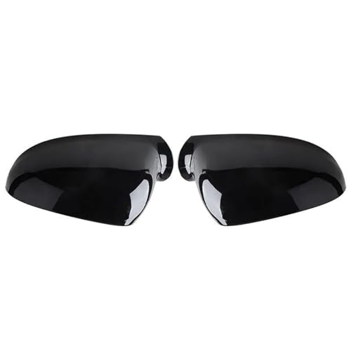 �h�A�~���[�n�E�W���O Compatible With For Jetta For MK5 2006 2007 2008 2009 2010 2011 �ԗp�T�C�h�~���[�J�o�[�L���b�v�ɑΉ�(Black)