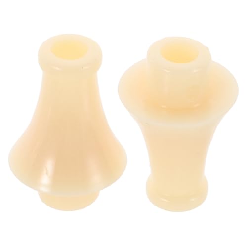 VICASKY Universal Flute Mouthpiece Durable Abs Resin Clarinet Saxophone Mouthpiece Replacement for Students and Professionals