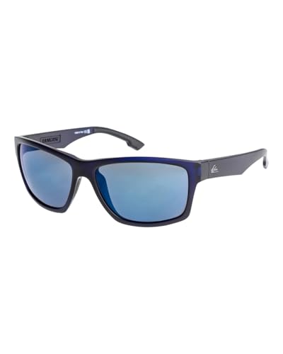 Quiksilver - Trailway Gafas de sol, Hombres, Navy/Flash Blue, Talla única