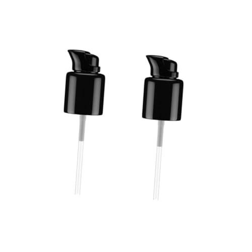 WEKADRIN 5 piezas Cabezal Bomba Presión Negro para Botellas Loción Crema Hidratante Reemplazo Accesorios Botella