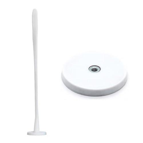 XINGLIDA Soporte de puerta para lavadora de carga frontal, 433 mm, aluminio, silicona, soporte de montaje magnético, ajustable, flexible, posicionamiento seguro, silicona, accesorio magnético para
