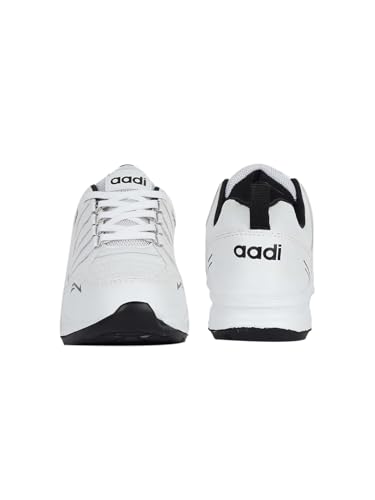 Image of AADI Men's Comfortable Lightweight Synthetic Leather Running, Walking & Gym Casual Sports Shoes