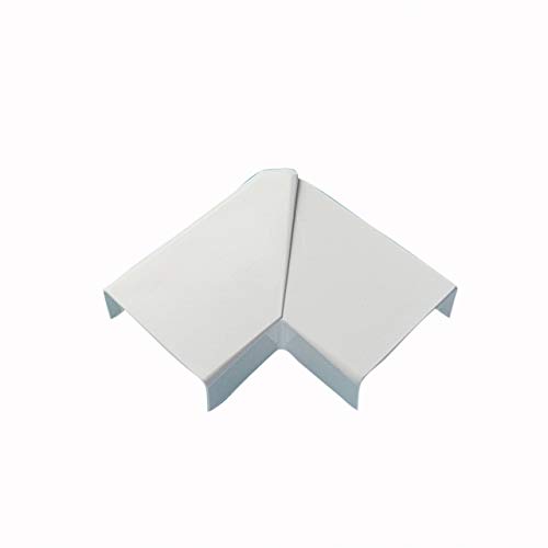 Angle plat variable pour moulure DLPlus 32x20mm - blanc