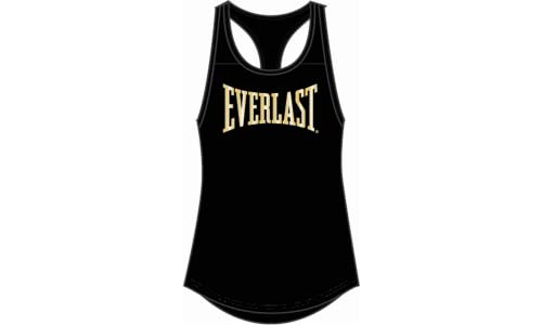 Everlast Ivy T-Shirt, Noir/Or, M Femme