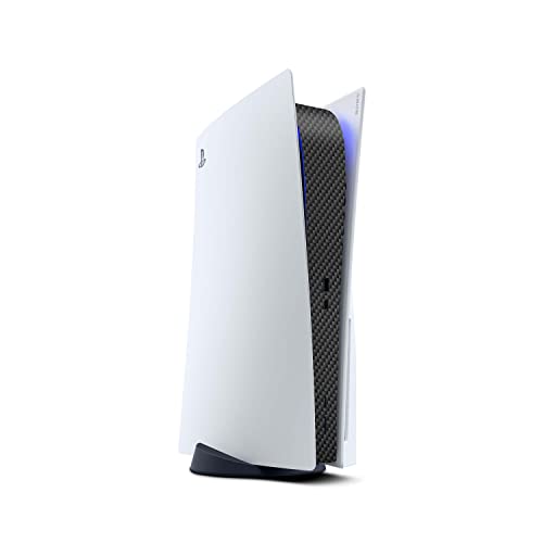 Skins4u Skin Folie kompatibel mit Playstation 5 Center Mittelteil PS5 Aufkleber Vinyl Sticker Schutz Carbon Cover
