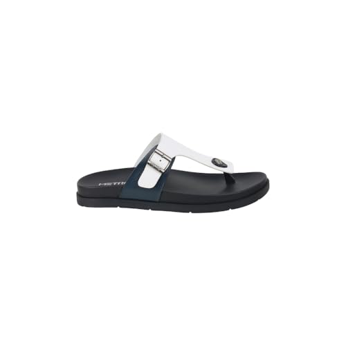 Image of Metro Men Flat Casual /Comfort Synthetic Leather Chappal