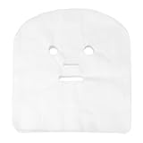 PACKOVE 100 Stück Baumwoll Gesichtsgaze Maske Weich Atmungsaktiv Für Schönheitssalon Professionelle Gesichtsmaske Weiß