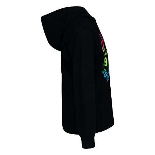 Hurley Boys' Long Sleeve Hooded T-Shirt, Black/Multi Ombre, L #TOP3