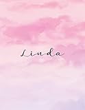  Linda: Journal Notebook Gray for Writing and Drawing, Blank  Calligraphy Dot Grid Journals  8.5 x 11 inch - V.774