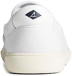 Sperry Men's Outer Banks Twin Gore Moccasin, Washed Ivory, 11 | Image 3
