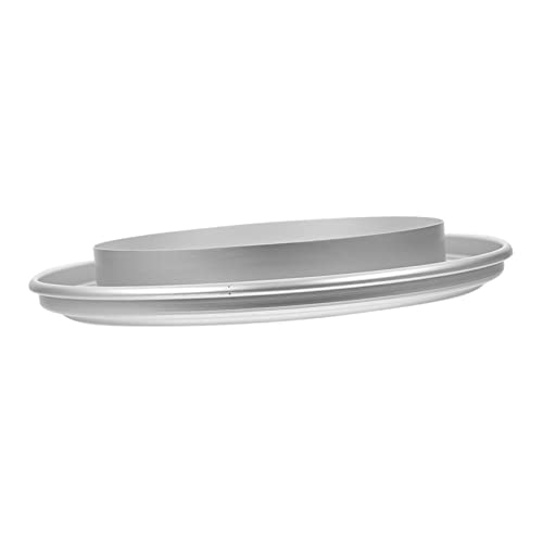 Cabilock Nonstick Pizza Baking Ring Heat Resistant Pastry Ring for Pizza for Home Bakery Restaurant Use Convenient Cleaning Spill Prevention