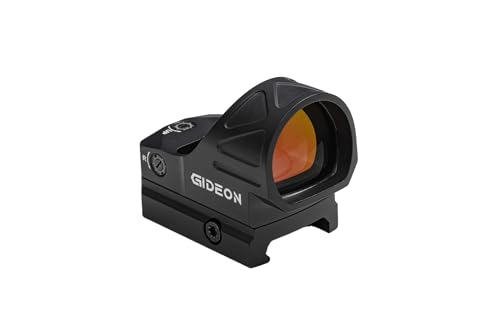 Gideon Optics Omega Reflex Sights 3 MOA Red Single Dot Reticle Black OM50RD