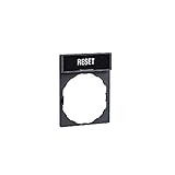 Ean 3389110840957 Schneider ZBY2323 Schildträger 30x40mm, für Ø 22 Geräte, m. Schild Reset, weiß
