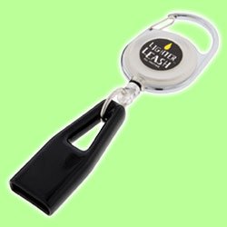 Lighter Leash - Retractable Lighter Holder (Premium Carabiner Clip)