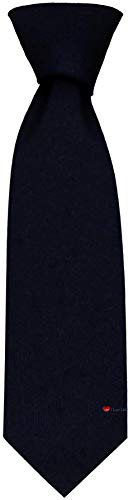 Cravate en laine bleu marine I Luv Ltd accessoire costume homme chic