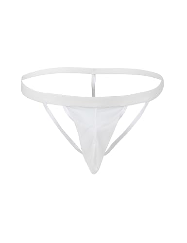 Mens G-string Thong Low Rise T-Back Panties Pouch Thong Underwear Jockstrap Bikini Briefs Bulge