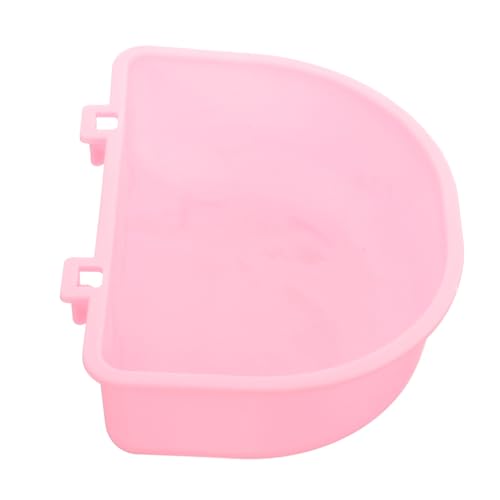 HANABASS Sturdy Hanging Pet Bowl Cat Food Water Bowl Set for Cats Dogs Strong Hooks Travel
