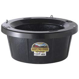 Little Giant® Feed Saver Ring | Spill Reducing Horse Feeding Ring | Livestock Feed Saver Ring