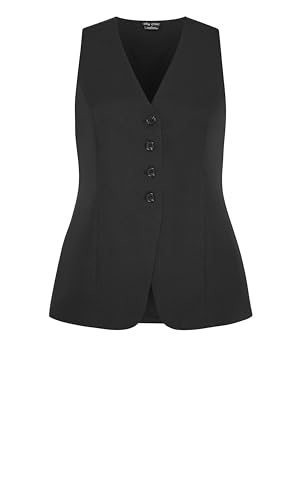 City Chic Women's Plus Size Vest - Yazmin4