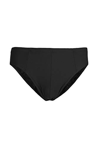 ML-Sport24 Herren Slip elastisch Shiny Stretch 80% Polyamid 20% Elasthan, L, Schwarz Cover