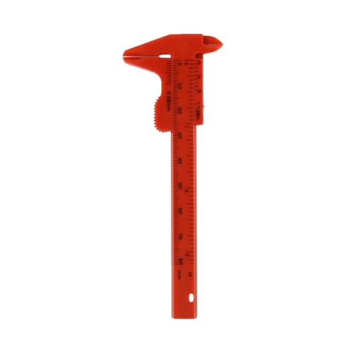 Calibrador Vernier de Profundidad de Plástico 8 cm miniatura 1