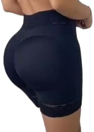 FAJAS COLOMBIANAS FAJA SHORTS LEVANTA GLUTEOS "COLA" DOBLE COMPRESIÓN ABDOMINAL Y DOBLE REFUERZO LEVANTA COLA