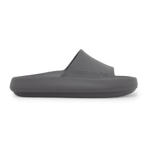 Image of Red Tape Casual Sliders for Men | Refined Round-Toe Shape with a Relaxing Slip-On Support | BEIGE | 7 UK
