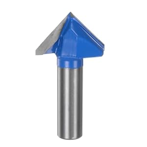HARFINGTON 1 x 90 Grad V-Typ Schaftfräser