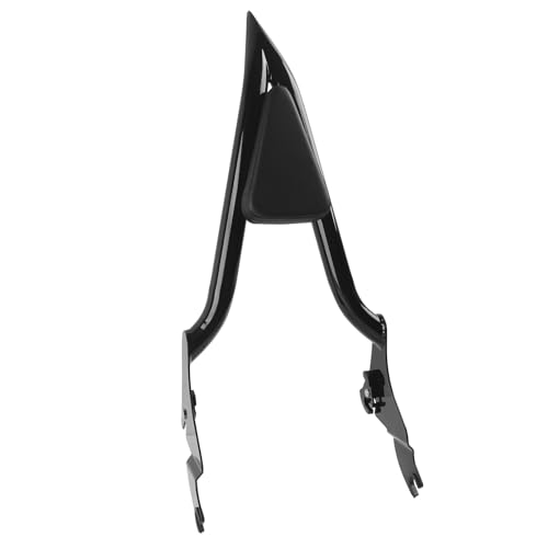 Dossier arrière appui-dos de passager moto noir pour Touring Road King Electra Glide 2009-2022