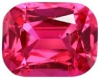 JEWELLERY, 7.25 quilates, piedra de rubí de Birmania antigua pura y natural, forma de cojín roja certificada original, piedra preciosa suelta Laal