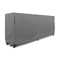 KHOMO GEAR - Firewood Rack Cover 8 foot - Heavy Duty - Black