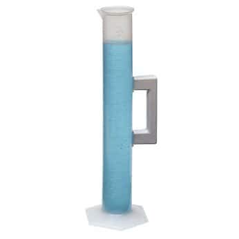 Graduated Polypropylene Cylinder with Handle, 1000 mL
