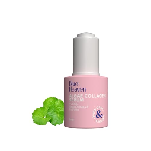 Image of Blue Heaven 0.5% Algae Collagen Anti Aging Serum for Women | 1% Probiotics | Boosts Natural Collagen | Prevents Aging | Strengthen Skin Barrier Face Serum for Men and Women | 20ml