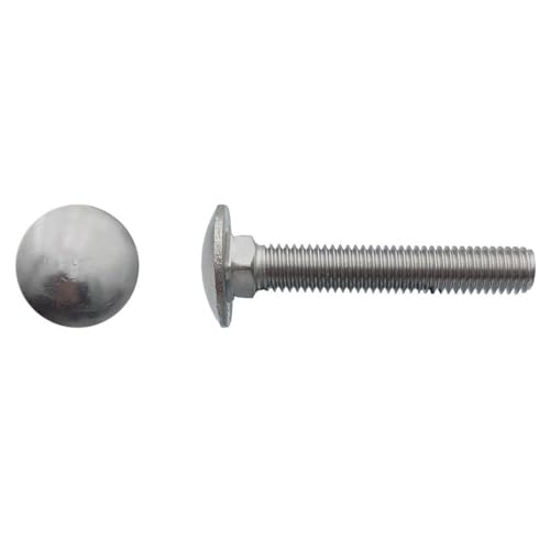 Vis TRCC 6 x 30 mm DIN 603 en inox A2 par lot de 200 pièces D-Work