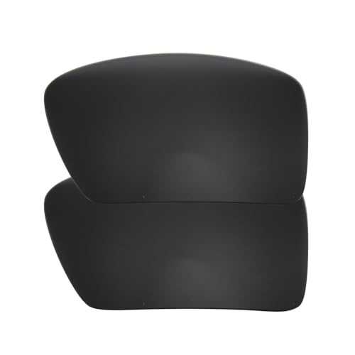 Verres polarisés Oakleys Eyepatch 2 noirs de taille unique en lot de 2 pour changer vos lentilles