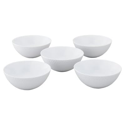 ノリタケ(リズモホワイト)14cmボウル(5個)