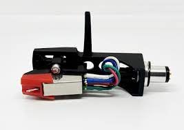 ReadyWired Black Headshell with Cartridge Stylus for JVC QL-5, QL-A5, QL-7, QL-8, QL-10, L-A55, L-F66