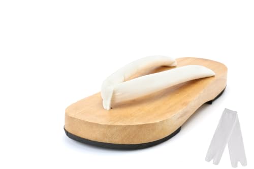 Image of Japanese Wooden Clogs Geta Slippers