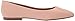 Amazon Essentials Women's Pointed-Toe Ballet Flat, Blush, 5.5