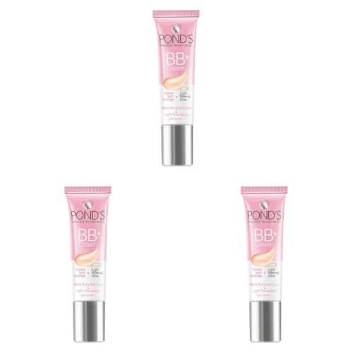 Image of POND'S BB+ Cream | Instant Spot Coverage | Light Make-up Glow | Ivory 9g (Pack of 3)