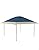 Garveelife Pop Up Gazebo 13x13, 6 Sided Outside Canopy Tent with Mosquito Netting, One Push Setup for Backyard Patio Garden Activities - Gray